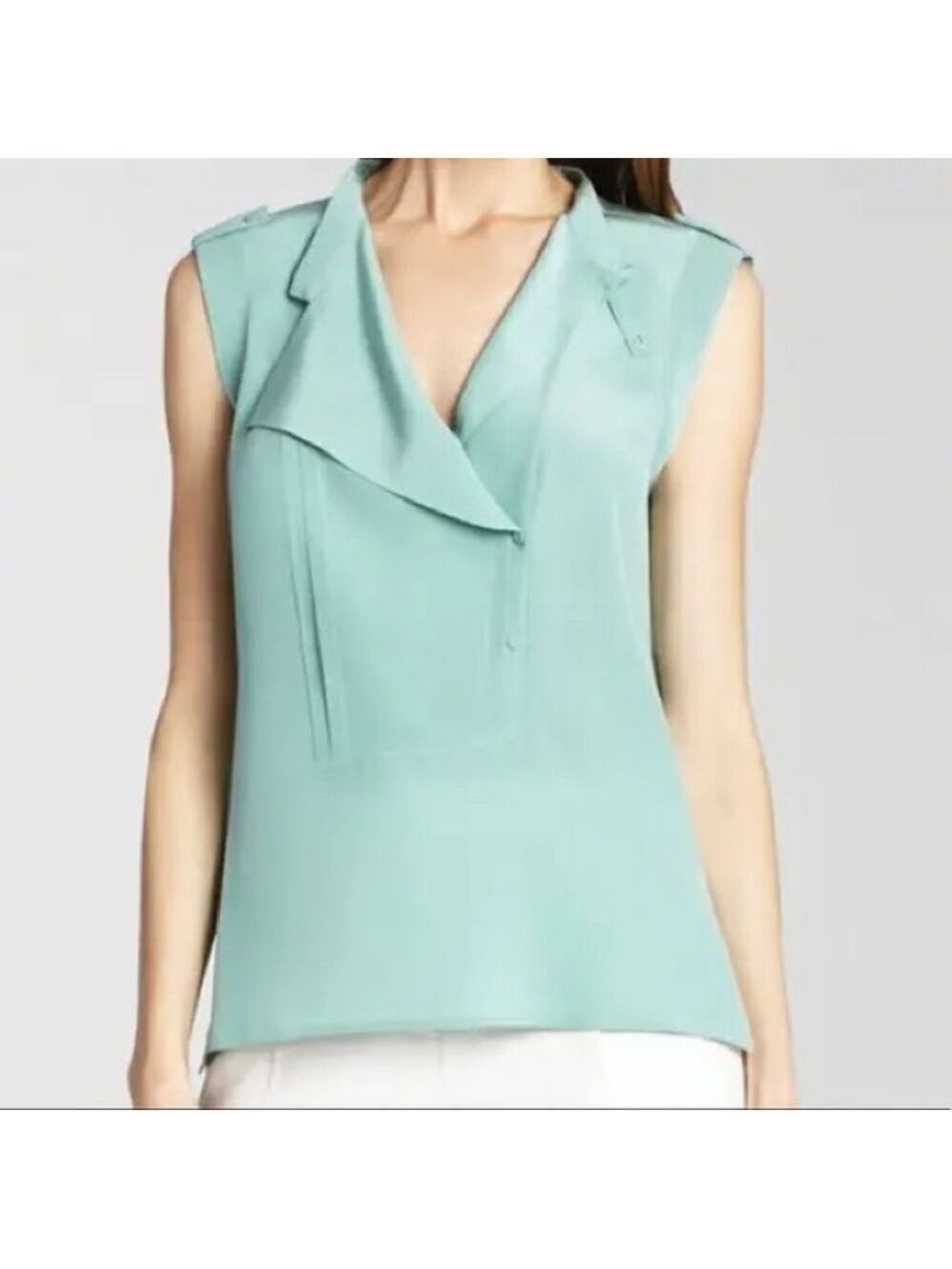 BCBGMaxAzria Silk Kori Blouse M
